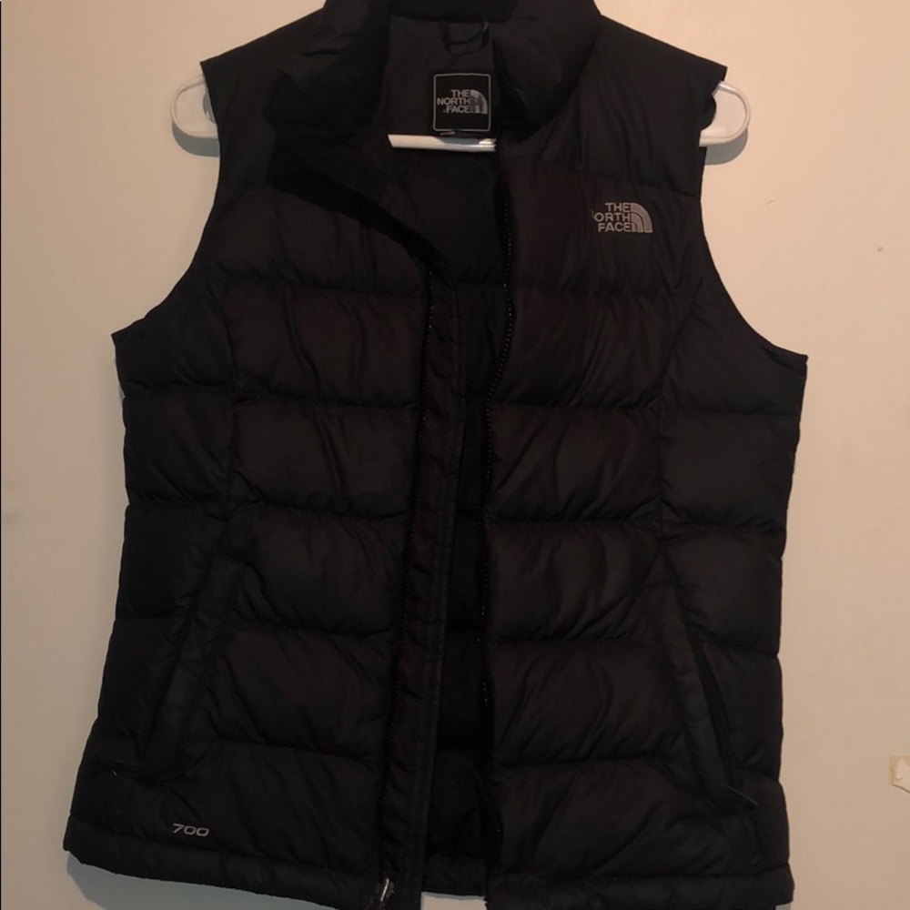 The NorthFace black puffer vest